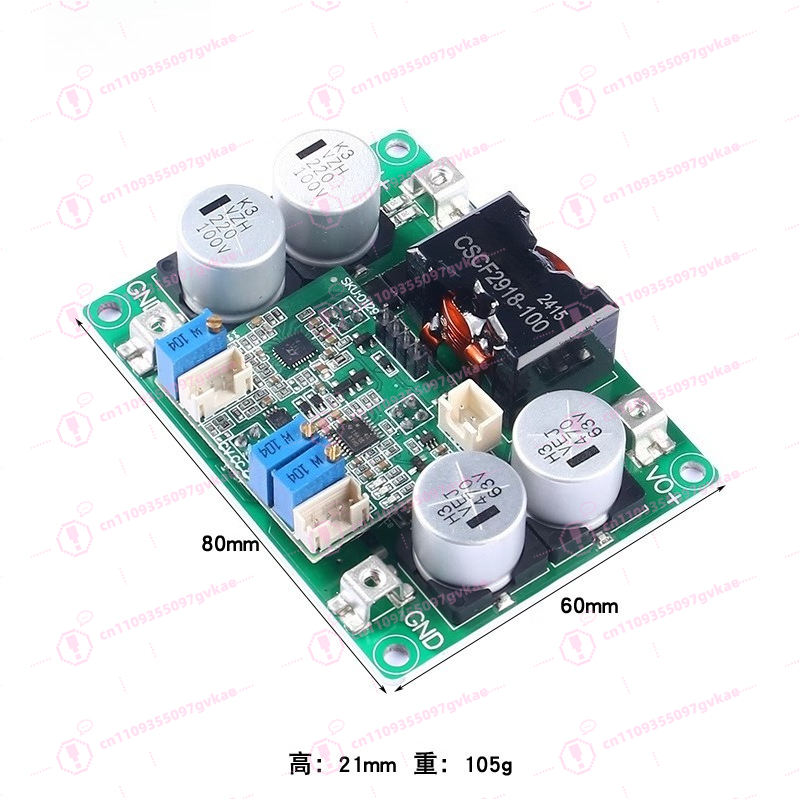 Step Down Dc Power Supply Module 1000W - 1000W DC-DC Senkron Kademeli Düşürücü Güç