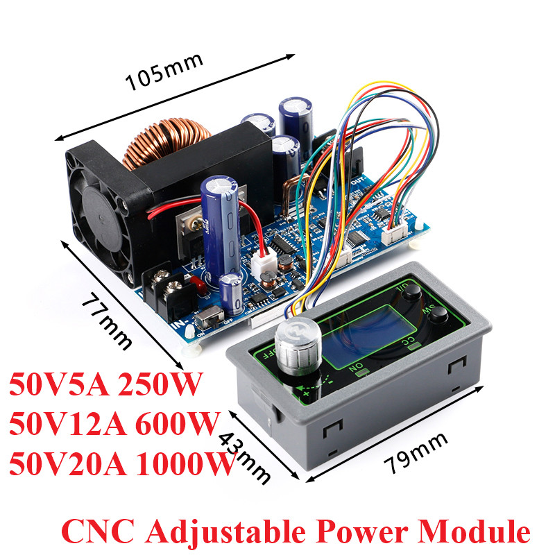 Step Down Dc Power Supply Module 1000W - WZ5020L DC 50V5A 250W 50V12A 600W