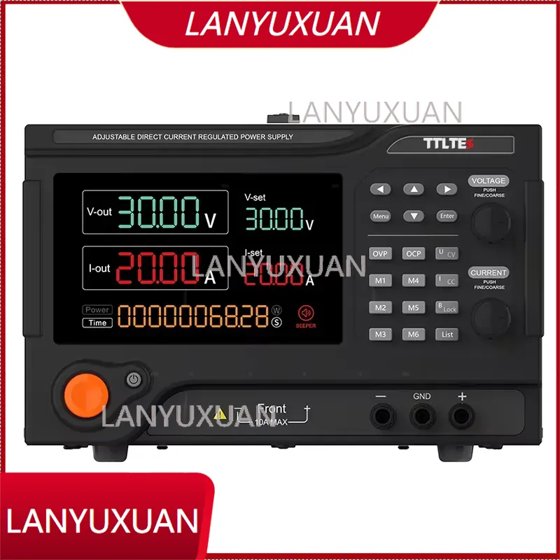 Programmable Dc Power Supply 60V 10A - TTLTES Ayarlanabilir 60V DC Programlanabilir Anahtarlamalı