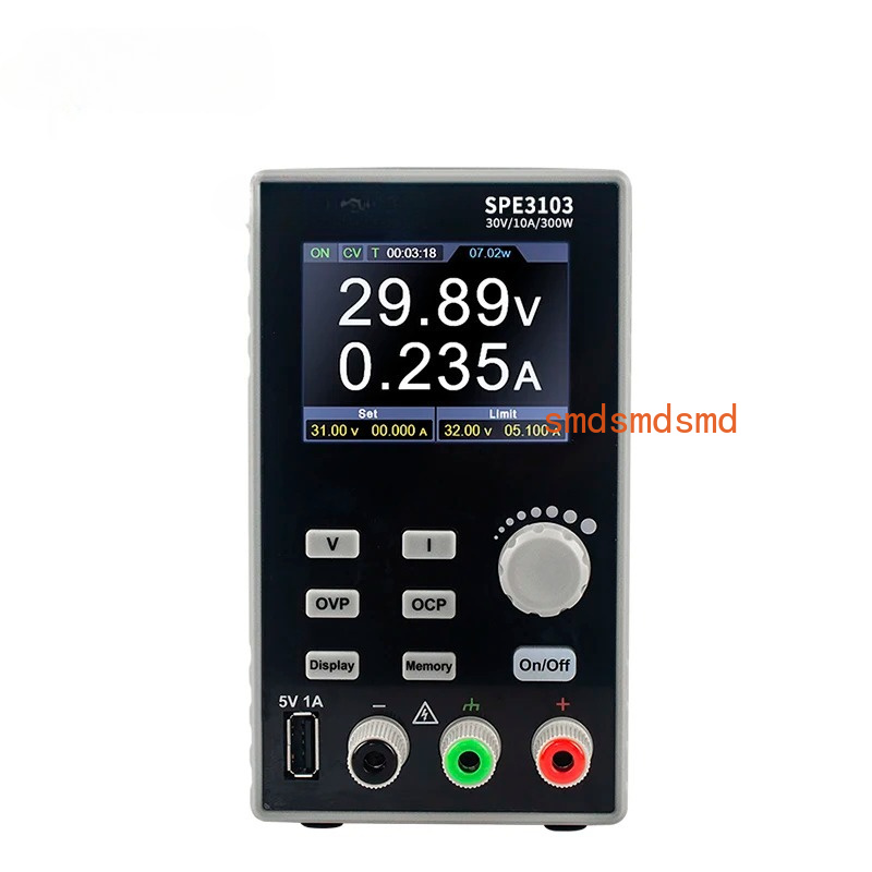Programmable Dc Power Supply 60V 10A - SPE Programlanabilir DC Güç Kaynağı 300W