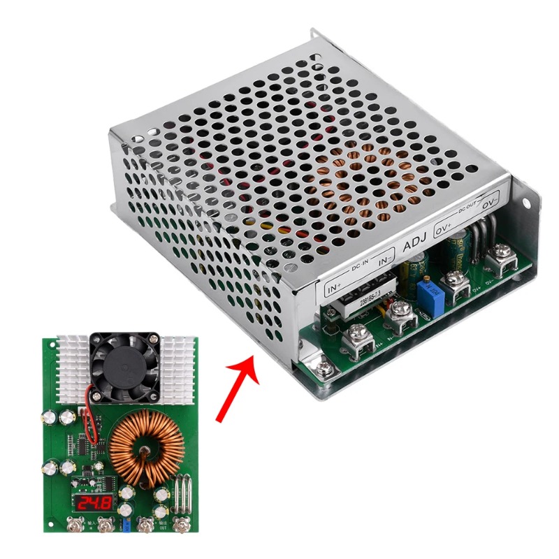 Step Down Dc Power Supply Module 1000W - 1000W 50A DC-DC Buck Dönüştürücü DC