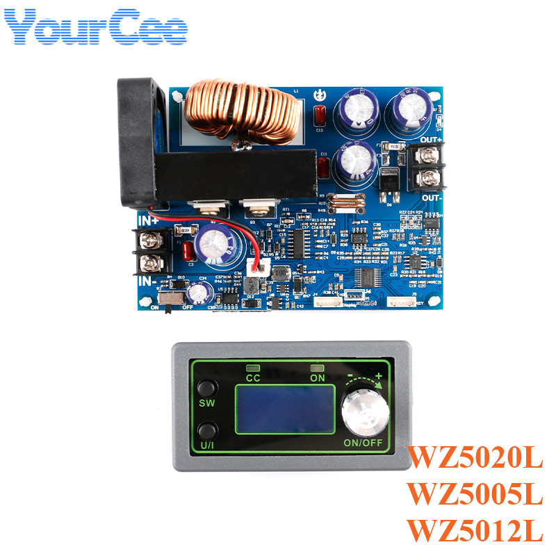 Step Down Dc Power Supply Module 1000W - Ayarlanabilir CNC Kademeli Gerilim Ölçer LCD