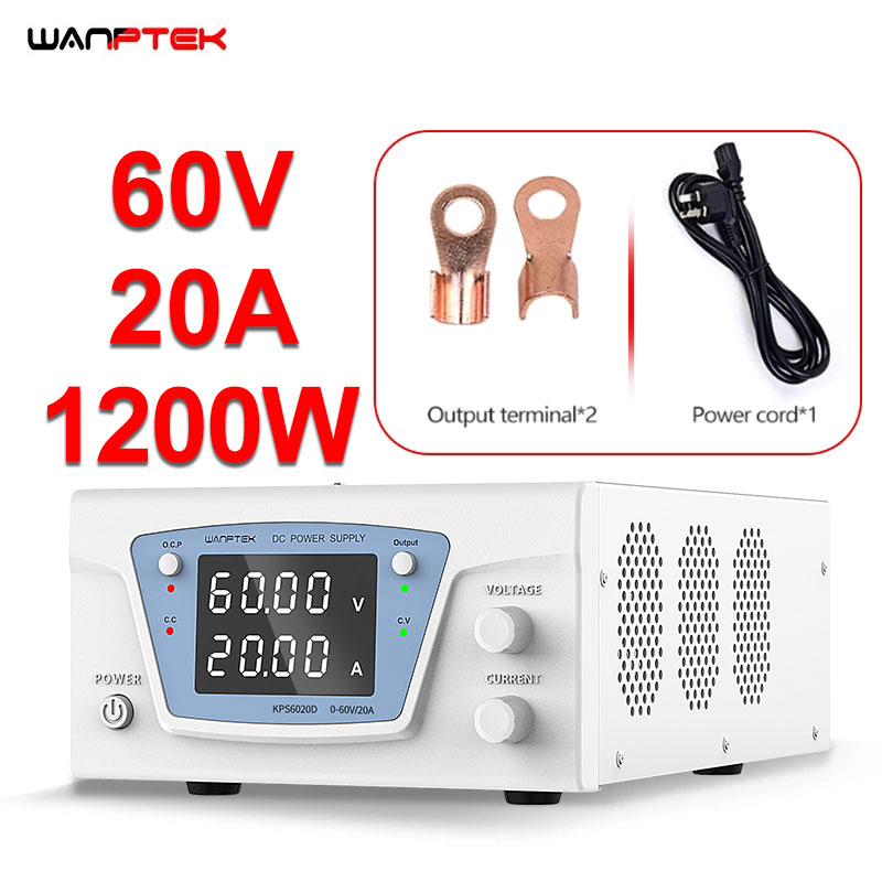 Wanptek Lab DC Güç Kaynağı Aya - High Power 60V 20A Bench Power Supply incelemesi ve fiyatı