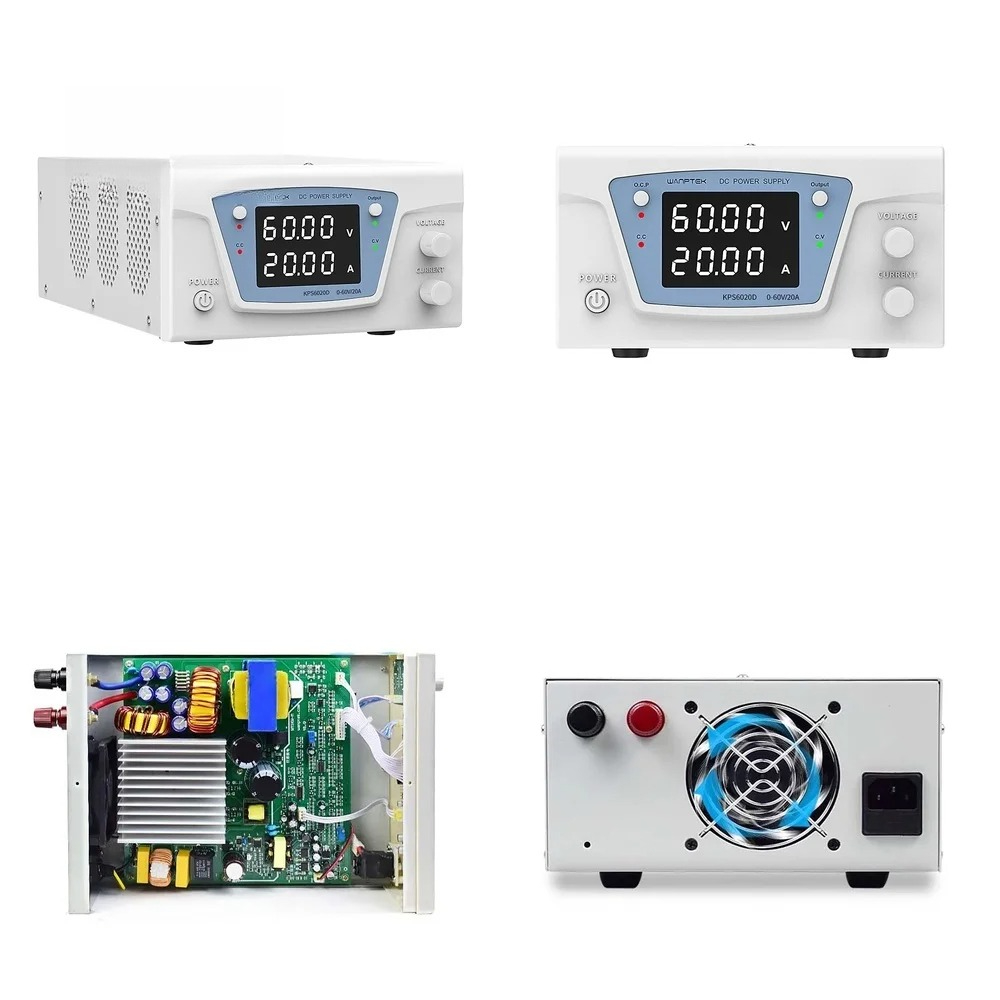Wanptek KPS6020D için LED Çift - High Power 60V 20A Bench Power Supply incelemesi ve fiyatı